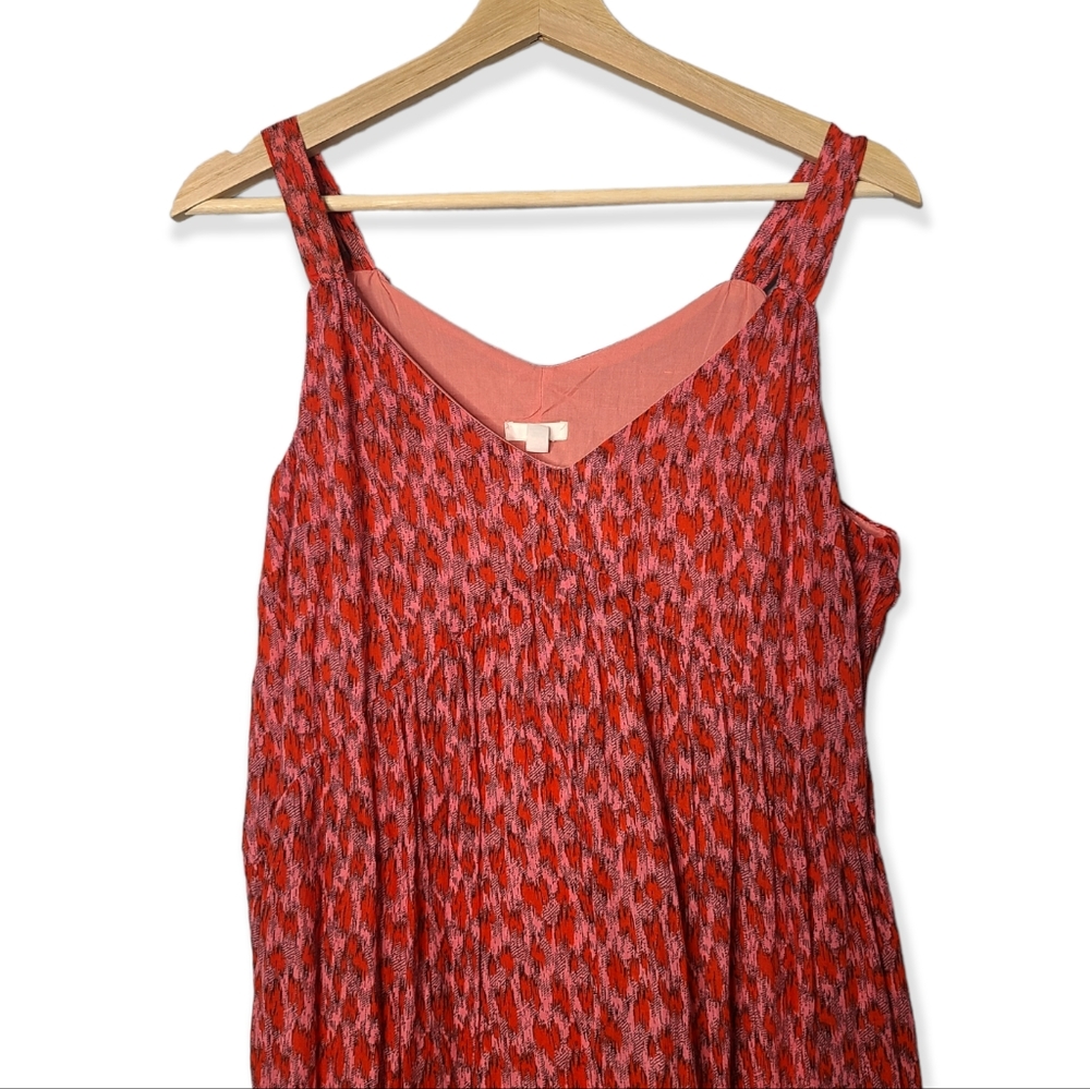 Joie Bondi Animal Print Midi Dress in Tea Rose - Picture 3 of 10